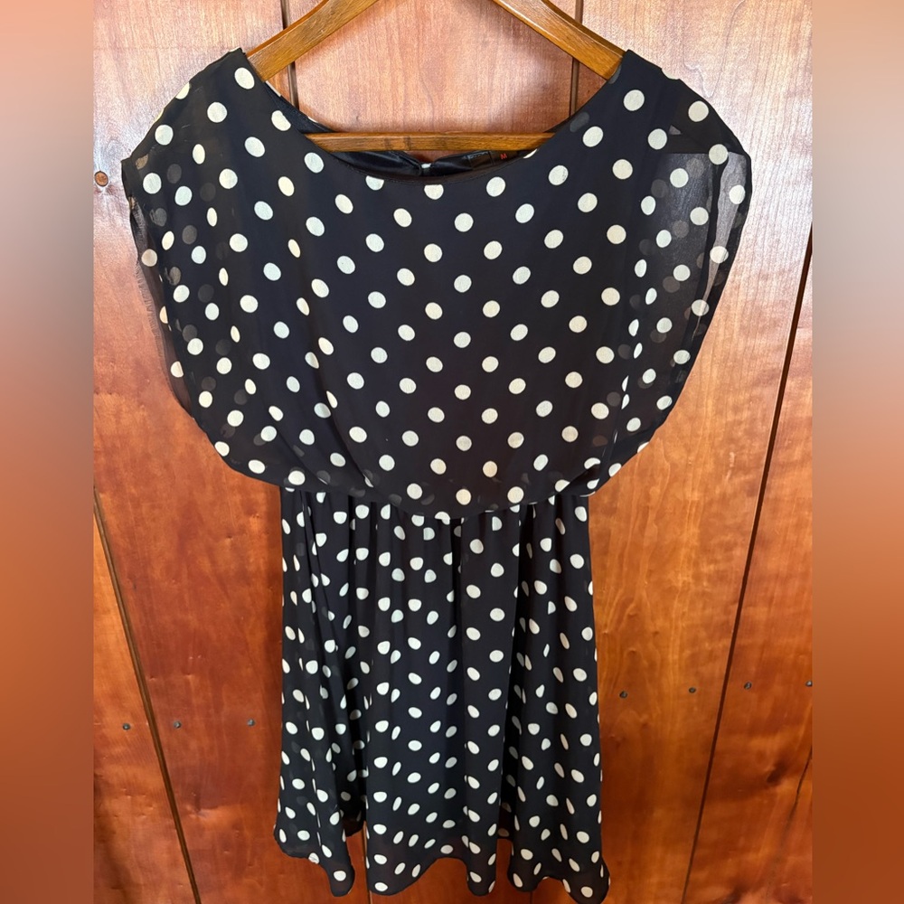 Black Polka Dot Dress